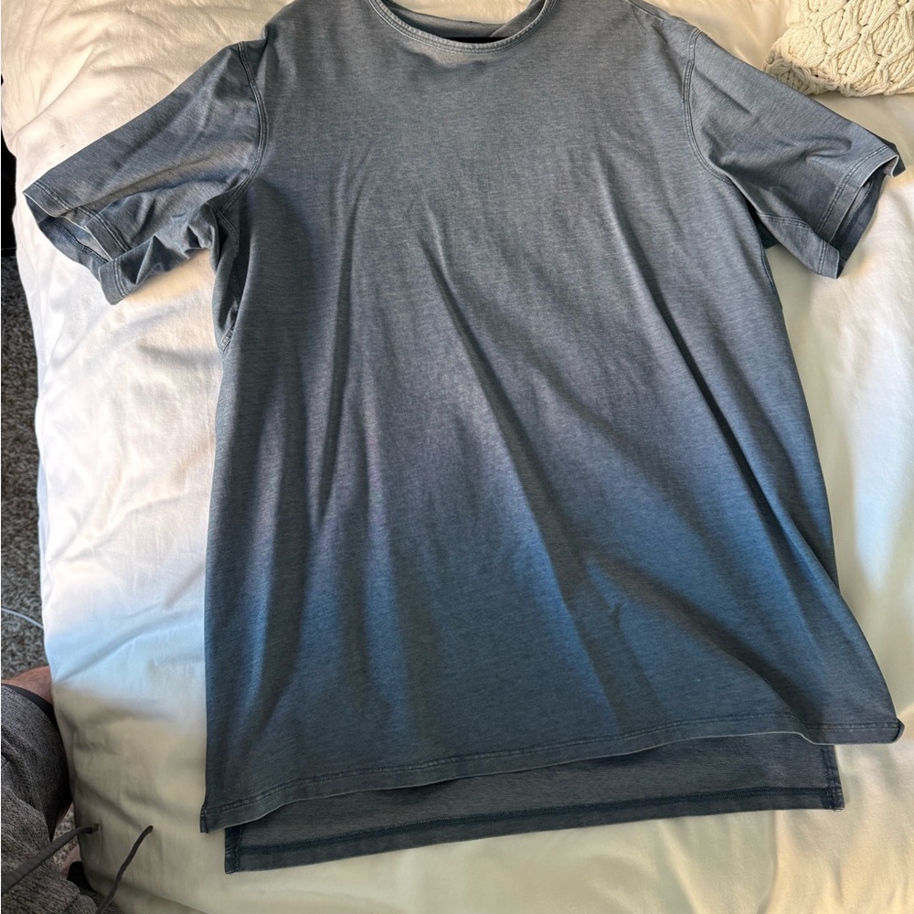 lululemon athletica Slate Blue Short Sleeve Tee